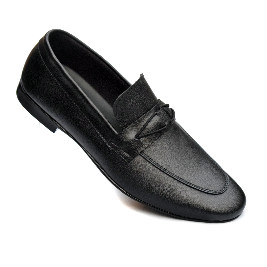 Men's Black Premium Synthetic Formal Shoes